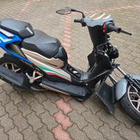 Imola 125 incidentato 