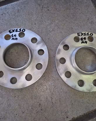2 Distanziali H&R 5x110 Da 14MM Per Alfa - Opel