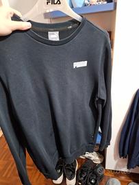 felpa puma nera usata a 5 euro Abbigliamento e Accessori In vendita a Biella