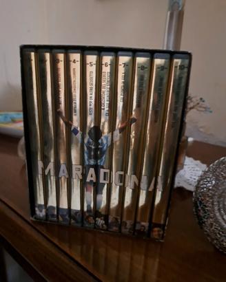collezione DVD di maradona 