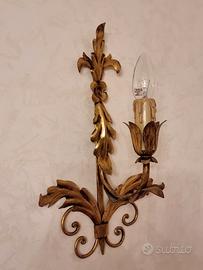 Applique da parete vintage stile fiorentino