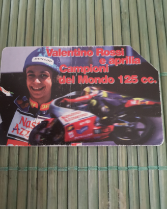 Valentino Rossi scheda telefonica rarissima