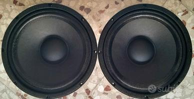 Coppia woofer cloni b&c da 25 e 15cm