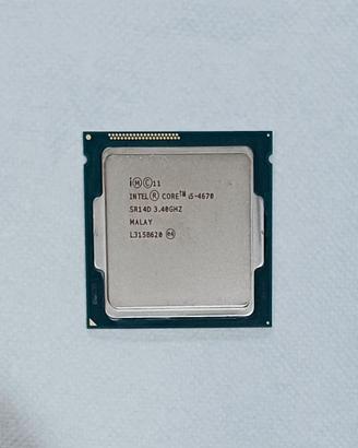 Intel Core i5 4670 + dissipatore (info in desc. )