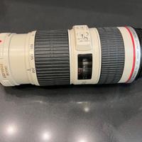 Abiettivo Canon 70-200 L + canon 600 D