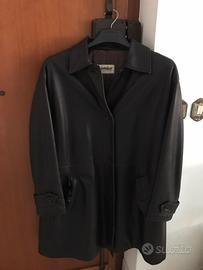 Giubbotto di pelle nappata