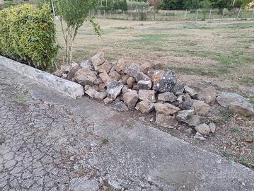 pietre da giardino o per riempimento 