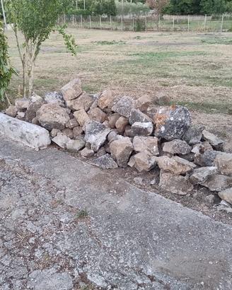 pietre da giardino o per riempimento 