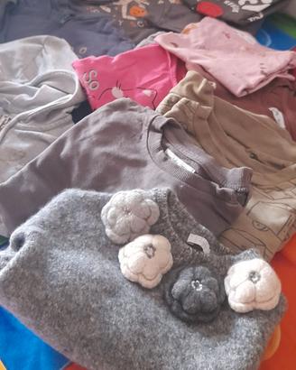 Abbigliamento autunnale misto bambini  1-3 anni
