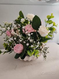 bouquet di fiori di Cera di soia profumata 