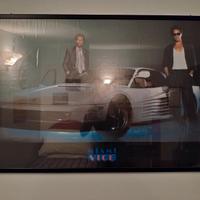 Quadro / stampa Miami Vice grande