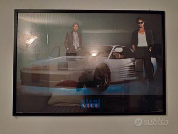 Quadro / stampa Miami Vice grande