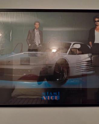 Quadro / stampa Miami Vice grande