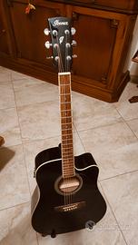 Chitarra acustica Ibanez PF15ECE-BK