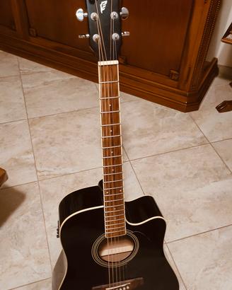 Chitarra acustica Ibanez PF15ECE-BK