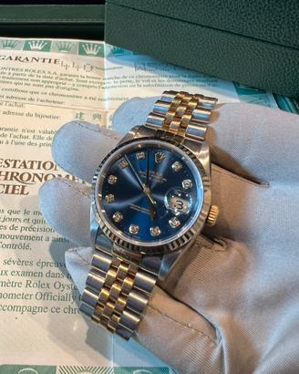 Rolex datejust 36mm 16233 brilli like new