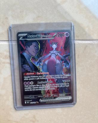 carta pokemon Mewtwo ex team rocket