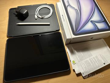 iPad Air M3 11” 128GB + Pencil Pro + accessori