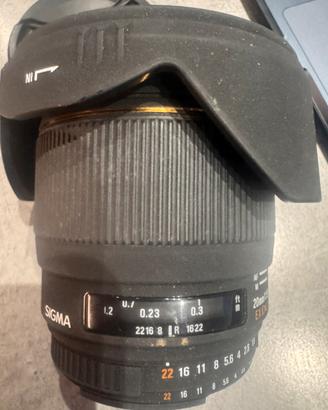 Sigma 20 mm 1.8 per nikon