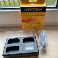 Carica Batteria PATONA usb Reflex Canon