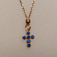 Collanina argento 925 con ciondolo a croce