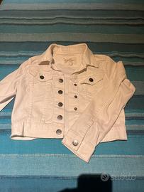 Giacca Jeans Bianca
