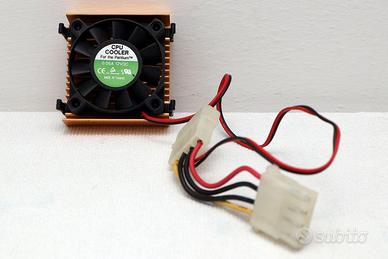 Dissipatore + ventola 12V per CPU 486 / Pentium I