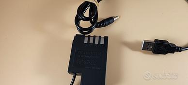 Dummy Battery Alimentatore da Rete per Nikon
