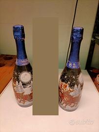 2 Bottiglie Astoria natalizie da collezione – pien