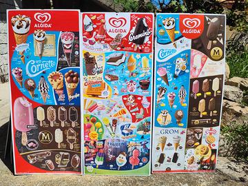 Insegne gelati Algida