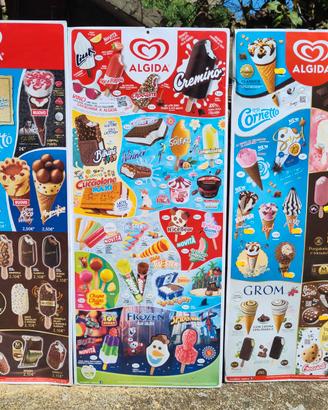 Insegne gelati Algida