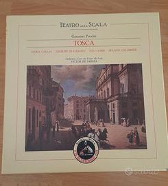 Cofanetto vinili Tosca di Giacomo Puccini