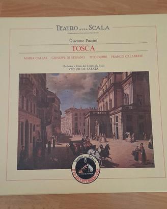 Cofanetto vinili Tosca di Giacomo Puccini