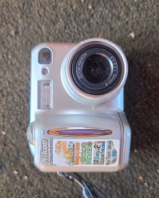 Fotocamera Digitale Vintage Nikon Coolpix
