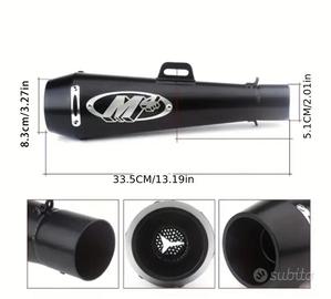 scarico M4 universale 38-51mm