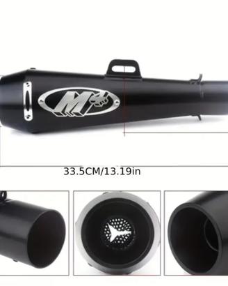 scarico M4 universale 38-51mm