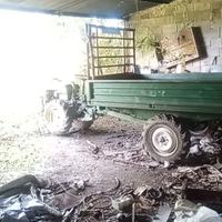 Motoagricola marca Ferrari 725 con 4 ruote motrici