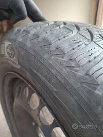 4 pneumatici 4 stagioni + cerchi in ferro