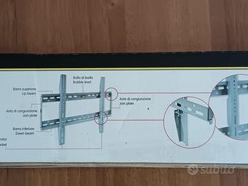 staffa a muro per monitor o TV da 30 a 64 pollici