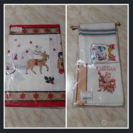 Runner da tavola e Strofinacci da cucina Natalizi