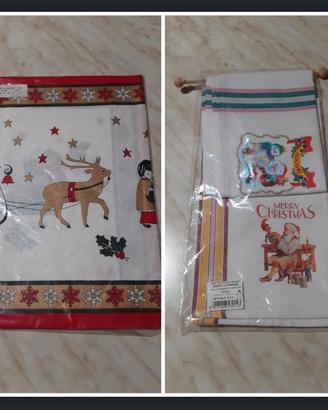 Runner da tavola e Strofinacci da cucina Natalizi