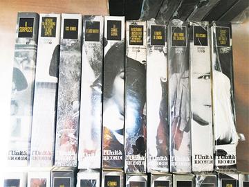 27 VHS Serie Unità RICORDI - I Capolavori Italiani