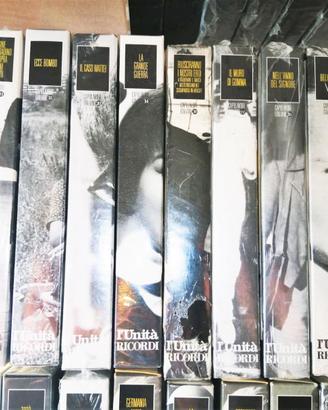 27 VHS Serie Unità RICORDI - I Capolavori Italiani