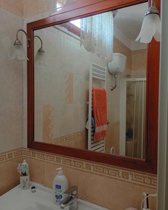 mobiletto bagno ciliegio 100cm
