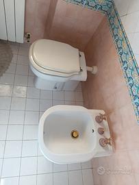 Blocco  2 coppie di sanitari 