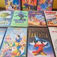 VHS Disney originali lotto di 11 videocassette 