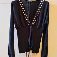 Maglia nera Denny Rose tg. S