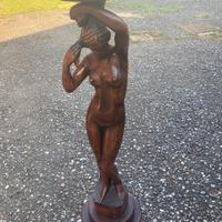 Statua legno