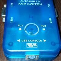 KVM auto VGA e usb switch