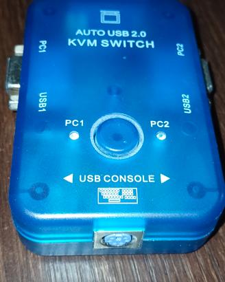 KVM auto VGA e usb switch